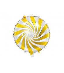 Folinis balionas „Auksinis Saldainiukas“ 35cm