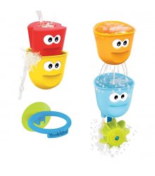Yookidoo vonios žaislas „Linksmieji puodeliai“