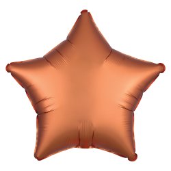 Auksinis folinis balionas - "Žvaigždelė" / 91 cm