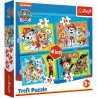 Trefl 4 in 1 dėlionių rinkinys - Patruliai