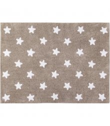 Rudas vaikiškas kilimas "Žvaigždutės"