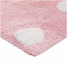 Rožinis vaikiškas kilimas - "Taškiukai"