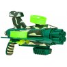 Žalias žaislinis šautuvas