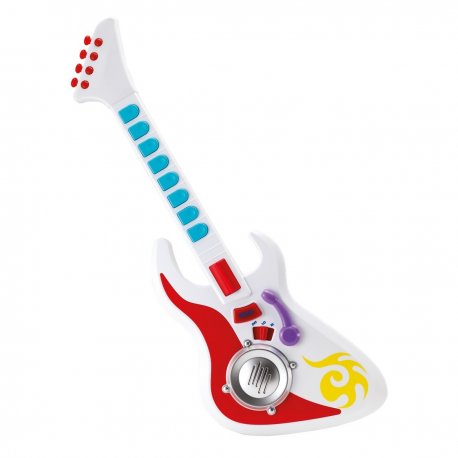 Vaikiška balta gitara