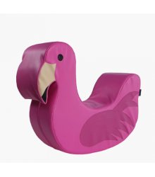 Minkšta kaladėlė - sūpuoklės "Flamingas"
