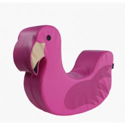 Minkšta kaladėlė - sūpuoklės "Flamingas"