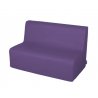 Minkšta sofa su PVC danga