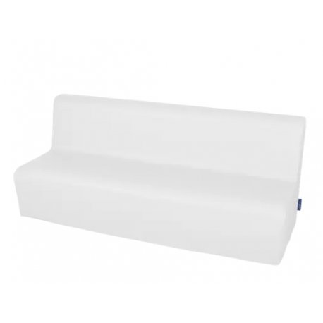 Minkšta trivietė sofa su PVC danga