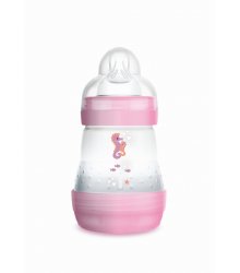 Rožinių atspalvių MAM buteliukas - "Anti-colic" 1 vnt. / 160 ml