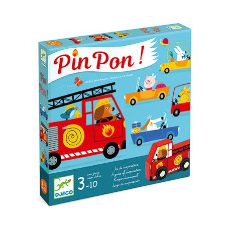 Komandinis žaidimas "Pin Pon!"