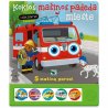 Interaktyvi knygutė "Kokios mašinos padeda mieste"