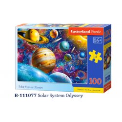 Dėlionė "Saulės sistema" 100 dalių