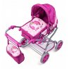 Rožinis lėlių vežimėlis - "Unicorn"