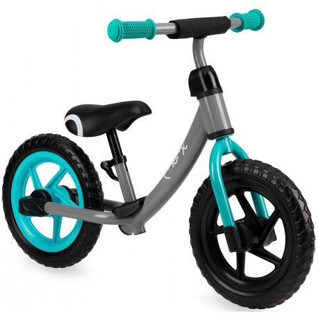 Pilkos spalvos balansinis dviratukas - Ross / šviesiai mėlynas