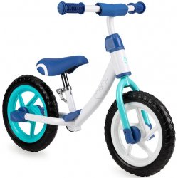 Baltos spalvos balansinis dviratukas - Ross / mėlyni akcentai