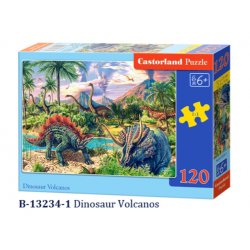 Dėlionė "Dinozaurų era" 120 dalių