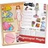Magnetinis lėlės aprengimo žaidimas "Magda"