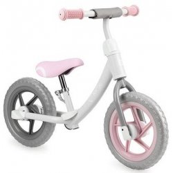 Šviesios spalvos balansinis dviratukas - Ross / rožiniai akcentai