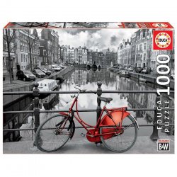 Dėlionė "Raudonas dviratis" 1000 dalių