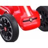 Raudonos spalvos Go-kart automobilis "Abarth"