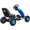 Pedalais minamas mėlynas Go-kart automobilis