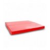Sulankstomas gimnastikos čiužinys 100x100x8 cm, raudonos spalvos
