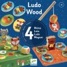 Žaidimų rinkinys "Ludo wood"