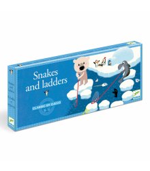 Djeco stalo žaidimas vaikams "Snakes and ladders" 5+