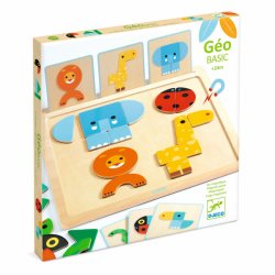 Djeco edukacinis žaidimas "GeoBasic" 2+