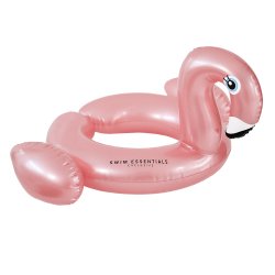 Rausvas pripučiamas plaukimo ratas "Flamingas" 55 cm