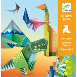 Djeco origami rinkinys "Dinozaurai"
