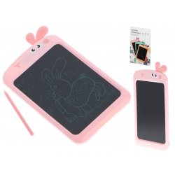 Rožinė LCD piešimo planšetė "Drakoniukas"
