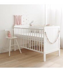 Balta kūdikių lova - "Country Cot" 120x60 cm