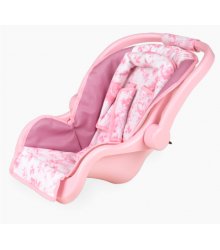 Rožinės spalvos nešyklė/kėdutė lėlytei