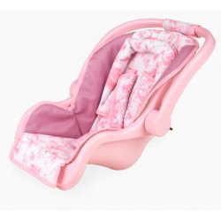 Rožinės spalvos nešyklė/kėdutė lėlytei