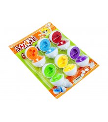 Formų ir spalvų derinimo žaidimas "Spalvingi kiaušiniai"
