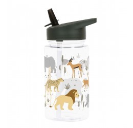 Vaikiška gertuvė su šiaudeliu "Savana", 450ml.