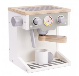 Medinis kavos virimo aparatas + puodelis