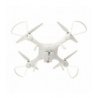 Dronas Syma X25Pro su GPS baltos spalvos