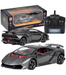 RC automobilis "Lamborghini", juodas