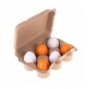 Mediniai kiaušiniai su išimamais tryniais