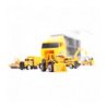 Žaislinis sunkvežimis su paleidimo įranga + metalinė automobilių statybos įranga