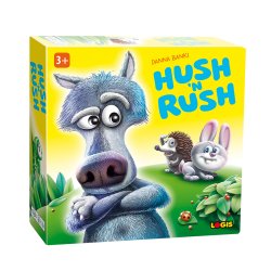 Nuotaikingas stalo žaidimas "Hush ‘N Rush"