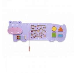 Viga Toys edukacinė lenta ''Begemotas''