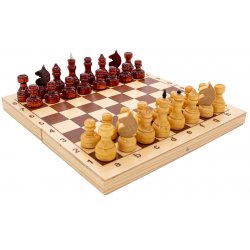 Rankų darbo šachmatai 29x29x1,9 cm