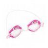 Rožiniai plaukimo akiniai "Pingvinas"