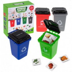 Atliekų rūšiavimo žaidimas + kortelės