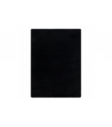 Minkštas juodos spalvos kilimas, su neslystančiu pagrindu
