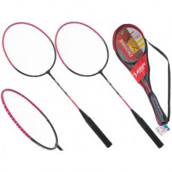 Badmintono raketės su dėklu