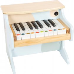 Medinis vaikiškas pianinas